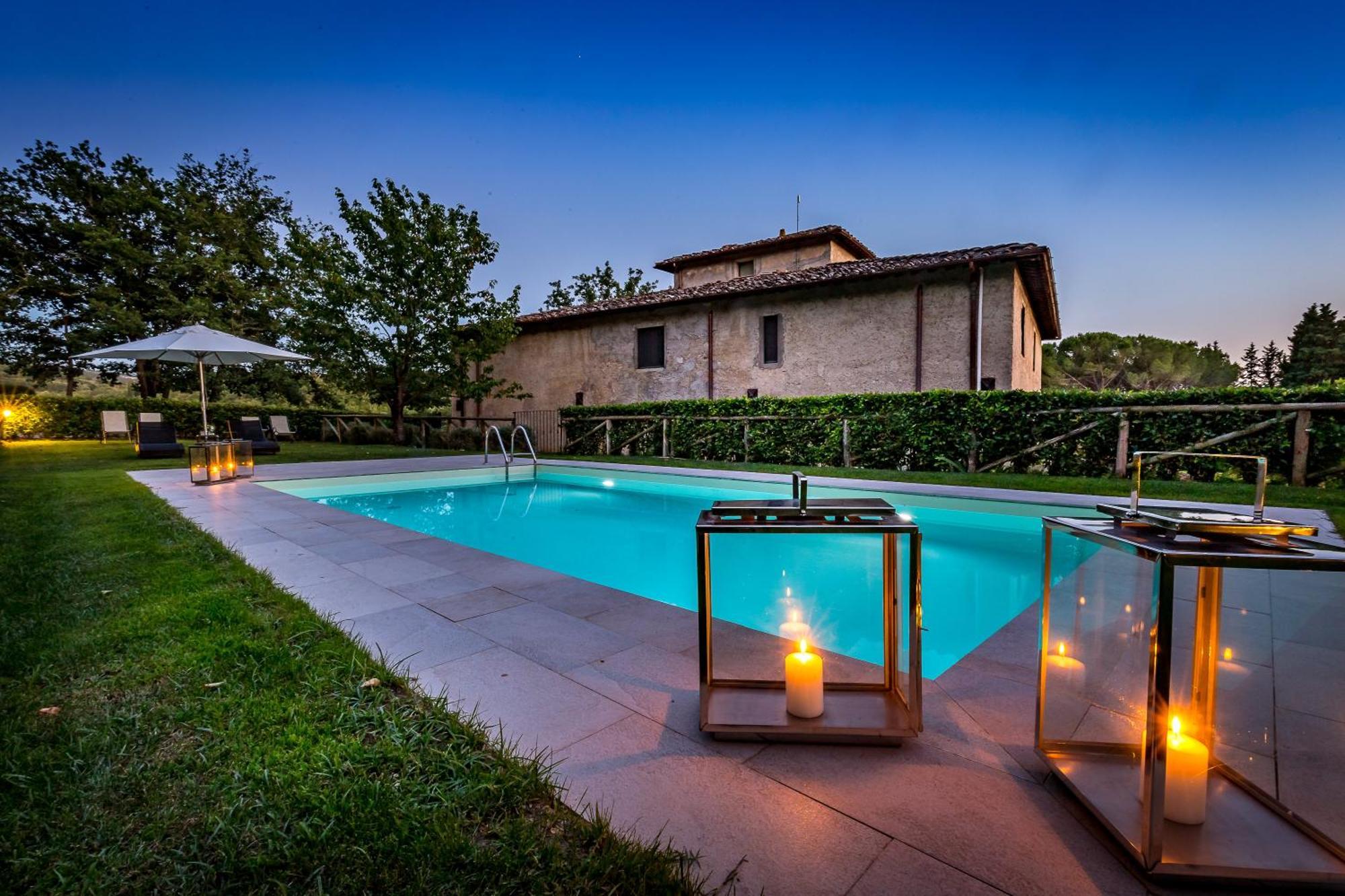 Villa S.Andrea サン・カシャーノ・イン・ヴァル・ディ・ペーザ エクステリア 写真