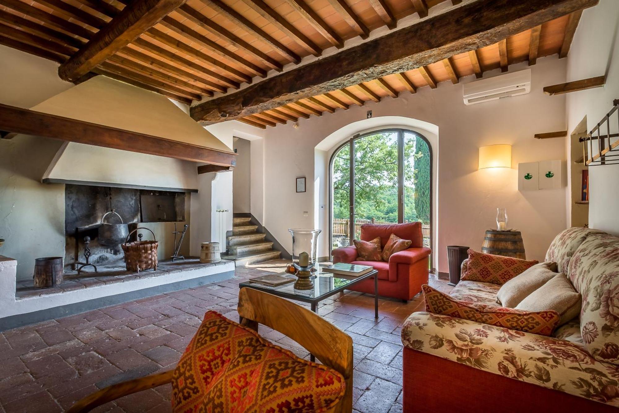 Villa S.Andrea サン・カシャーノ・イン・ヴァル・ディ・ペーザ エクステリア 写真